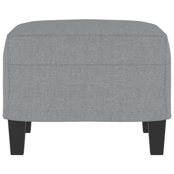 Fotpall Ljusgrå 60x50x41 cm tyg