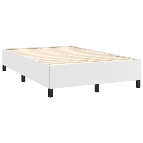 Sängram vit 120x200 cm konstläder