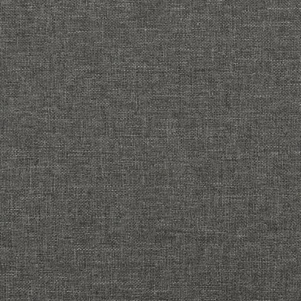 Boxspring-sängram mörkgrå 180x200 cm tyg