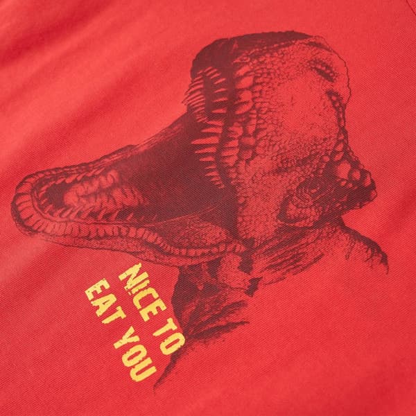 T-shirt för barn röd 104