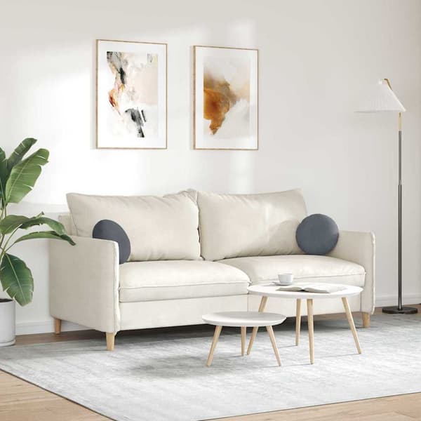 Sittkuddar 2 pcs Mörkgrå Ø30 x 13 cm Sammet