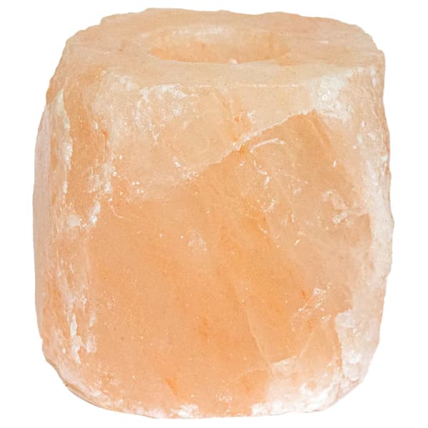 Saltsten Ljuslyktor Rosa Bergsalt