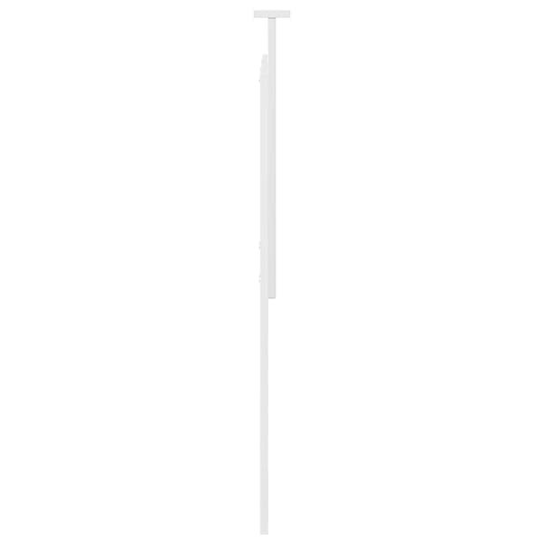 Huvudgavel Vit 100 cm Konstruerat trä