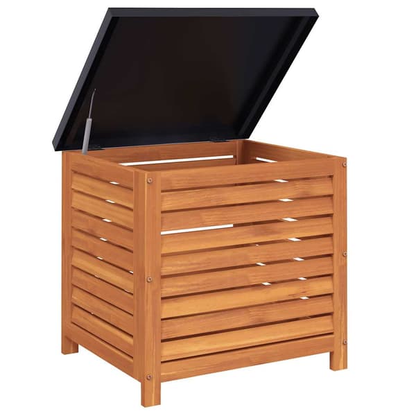 Dynbox 60x50x55 cm massivt eukalyptusträ