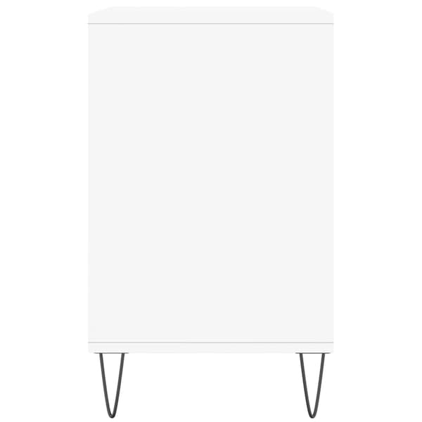 Skoskåp vit 102x36x60 cm konstruerat trä
