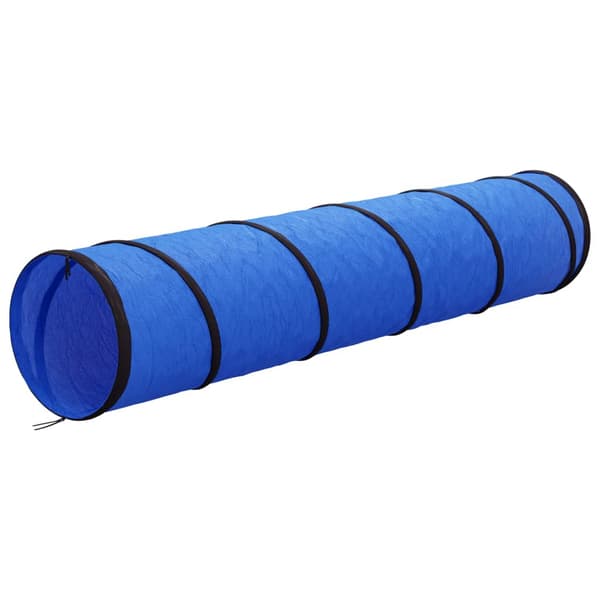 Hundtunnel blå Ø 40x200 cm polyester