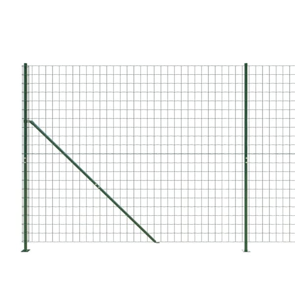 Stängsel med stolpsko grön 2,2x25 m