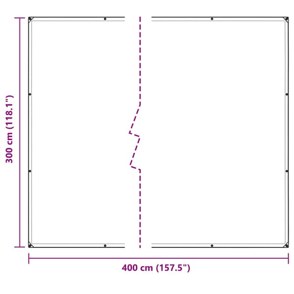 Växtskydd Transparent 3 x 4 m PE