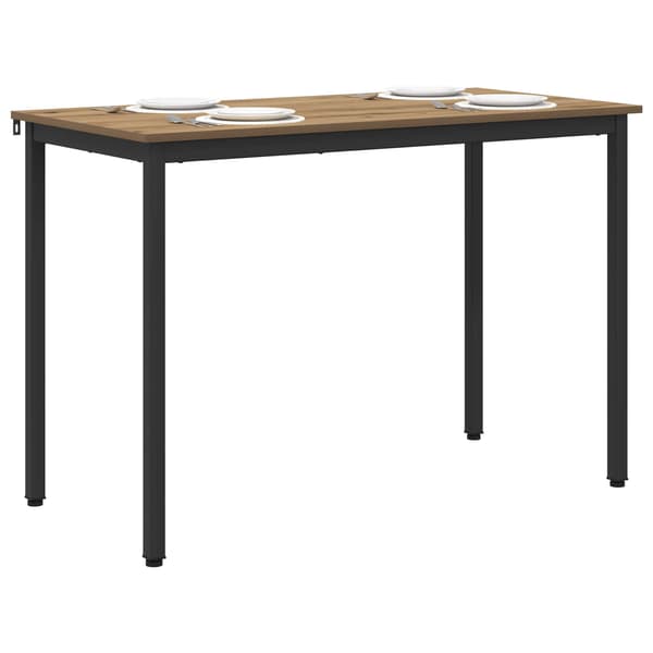 Matbord 110 x 100 x 75 cm METALL