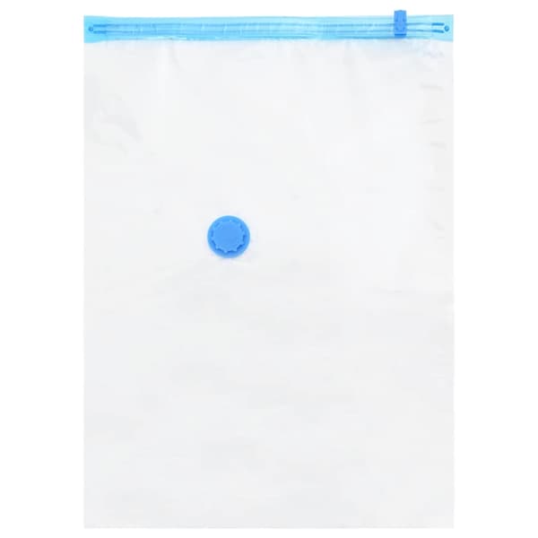 Förvaringspåsar 10 st Transparent och Blå 70 x 50 cm