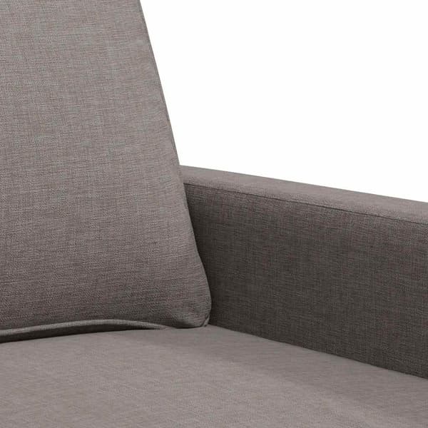2-sitssoffa taupe 140 cm tyg