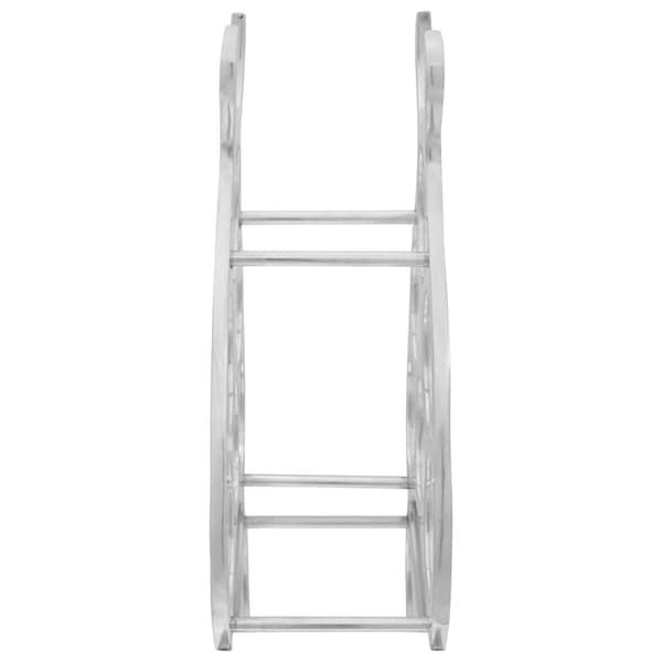 Vinställ Silver 32 x 14 x 37.5 cm Aluminium