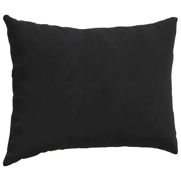 Sofakuddar 2 pcs Svart 70 x 50 cm Kordread tyg