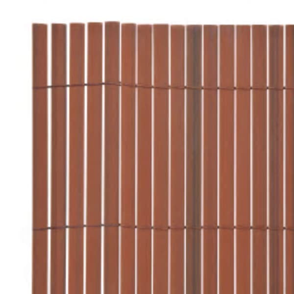 Insynsskydd 110x400 cm brun