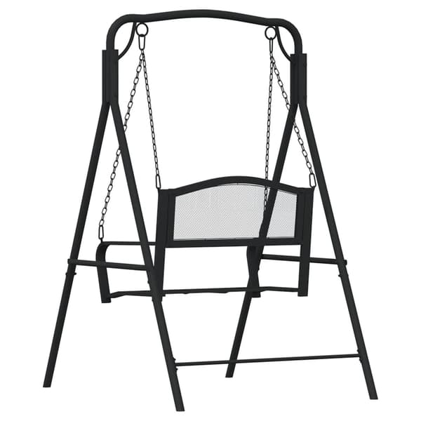 Hammock 124 cm svart stål