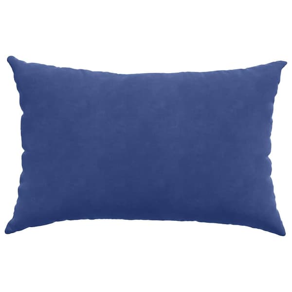 Sofakuddar 2 pcs Polisblå 60 x 40 cm Kordread tyg