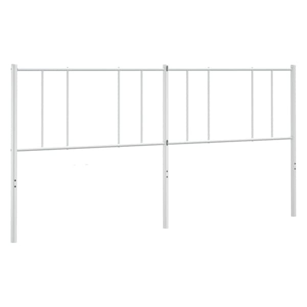 Ersättningsgavel metall vit 200 cm