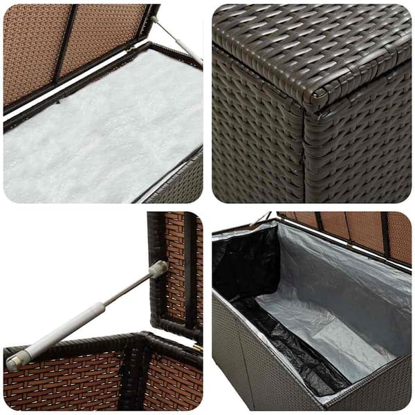 Dynbox konstrotting 180x90x70 cm brun