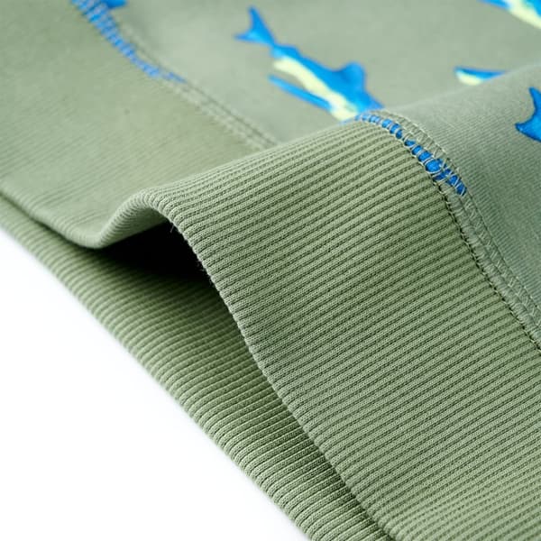 Barntröja ljus khaki 128