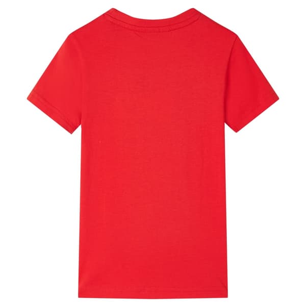 T-shirt för barn röd 92