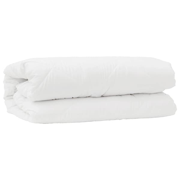Täckeset med kudde 2 pcs Vit Mikrofiber
