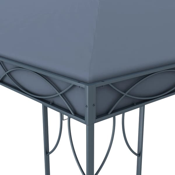 Paviljong 300x300 cm antracit