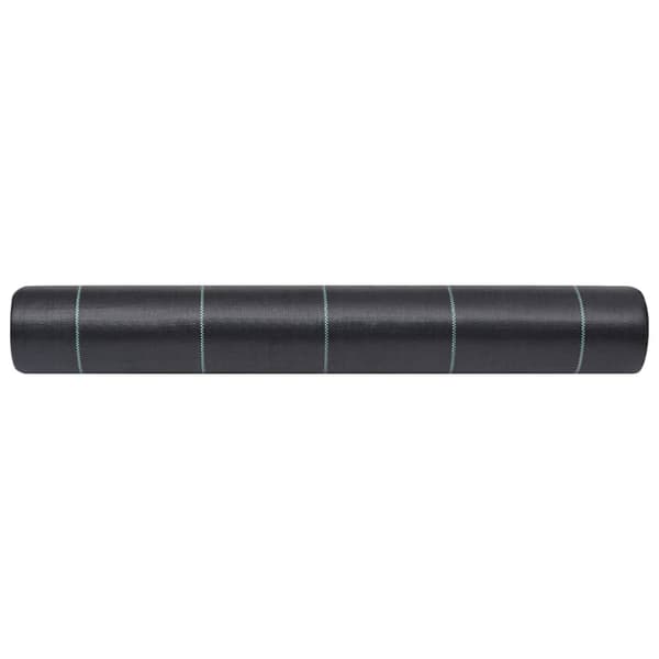 Ogräsmatta svart 2x25 m PP