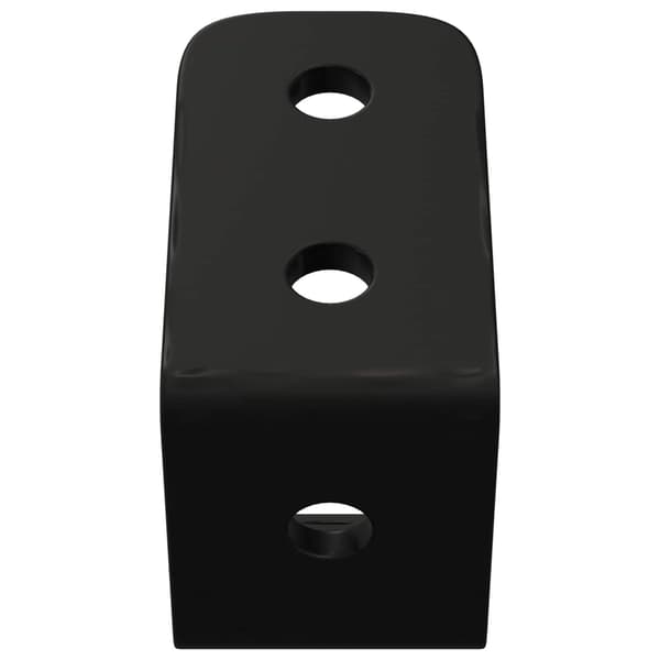 Krokar 12 pcs Svart M5 x 110 mm Järn
