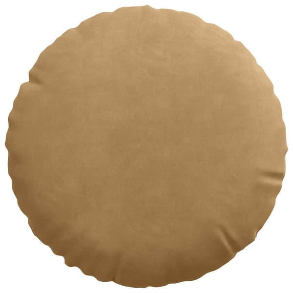 Sittkuddar 2 pcs Brun Ø30 x 13 cm Sammet