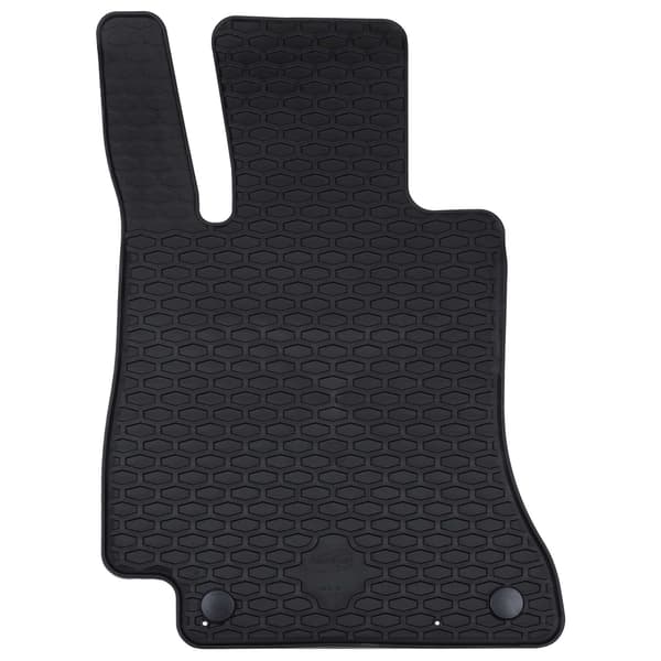 Bilmatta 4 pcs Svart Gummi