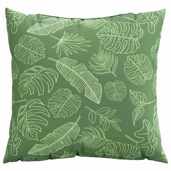 Spridda Kuddar Löv 4 pcs Bladmönster 60 x 60 cm Polyester Tyg