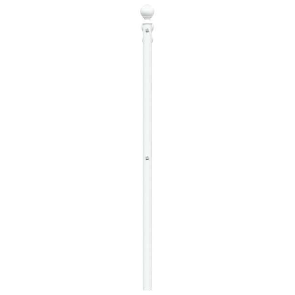 Ersättningsgavel metall vit 160 cm