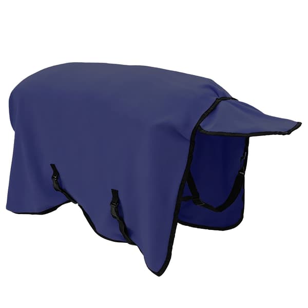Hästdyna Mörkblå 95 cm Polyester Fleece