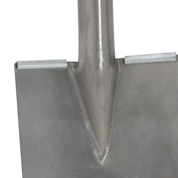 Skyffelhuvud Silver 43 x 17 cm Pulverlackerat stål
