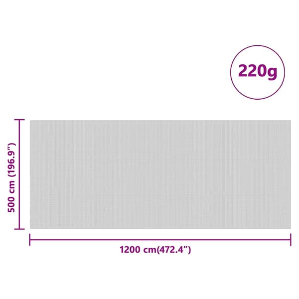 Siloskydd Grön 12 x 5 m HDPE
