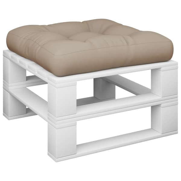 Palldyna taupe 60x60x12 cm tyg