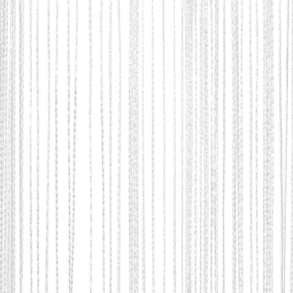 Trådgardiner 2 st 140x250 cm vit