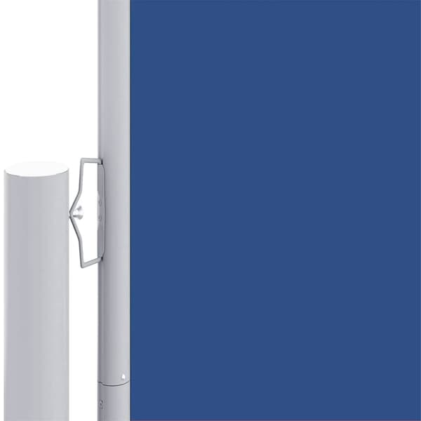 Infällbar sidomarkis 220x1200 cm blå