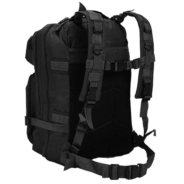 Arméryggsäck 50 L svart