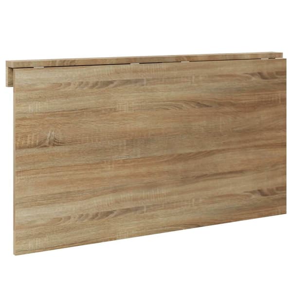 Väggmonterat klaffbord 100x60 cm ek