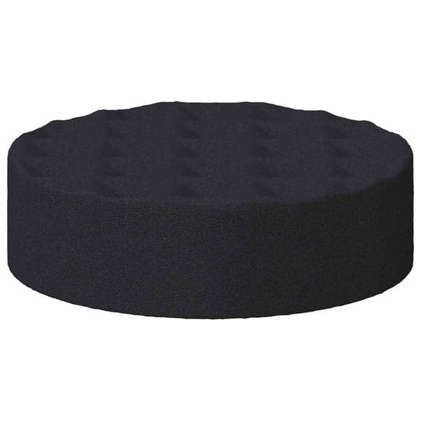 Möbelkuddar 2 pcs Svart Ø 14 x 4 mm EVA
