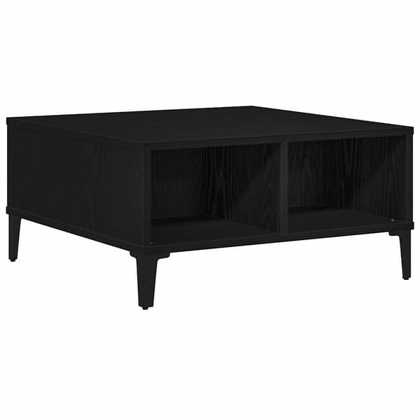 Kaffeebord Svart Ek 60 x 60 x 30 cm