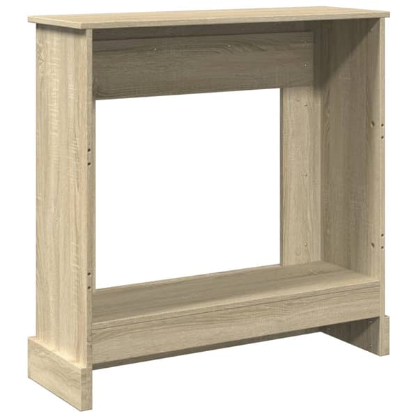 Spiselkrans sonoma-ek 90x30x90 cm konstruerat trä