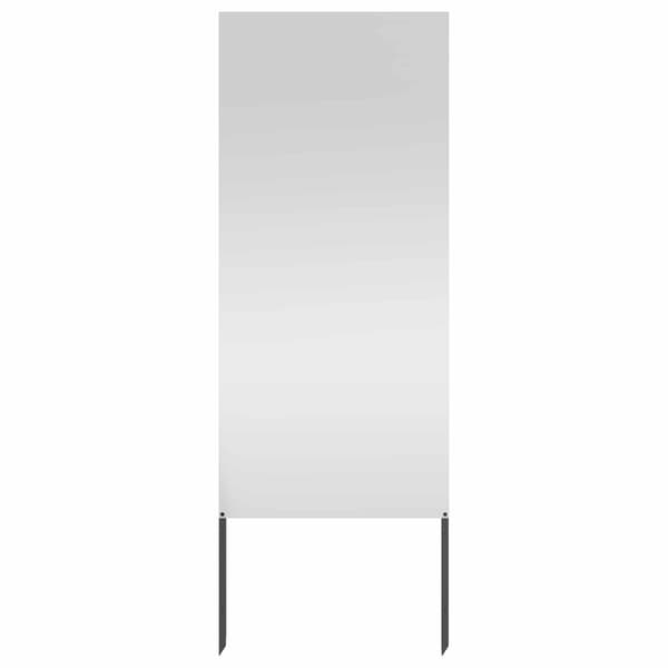 Trädgårds integritetsskärm Silver 50 x 140 cm Galvaniserat stål