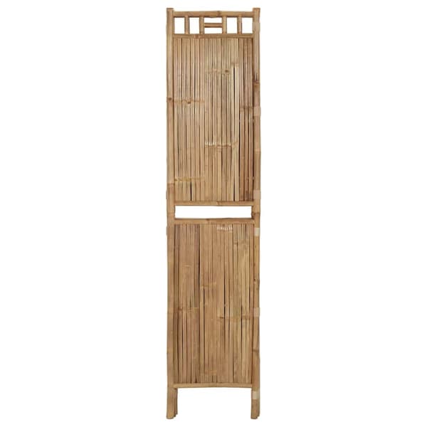 Rumsavdelare 3 paneler bambu 120x180 cm