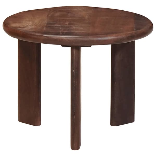 Nesting Kaffe Bord 3 pcs Mörkbrun Massivt mangoträ