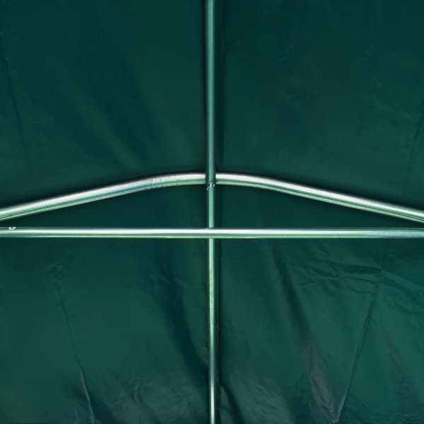 Garagetält PVC 1,6x2,4 m grön