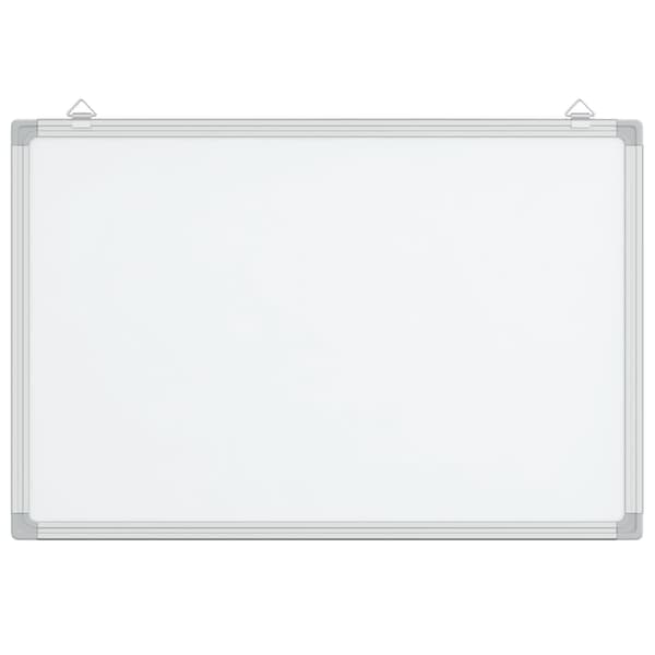 Magnetisk whiteboard 40x30x1,7 cm aluminium