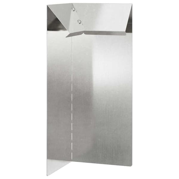 Snigelfence 10 x 10 x 25 cm Rostfritt stål Silver