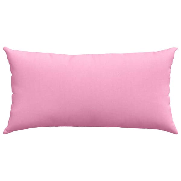 Sofakuddar 2 pcs Rosa 80 x 40 cm tyg